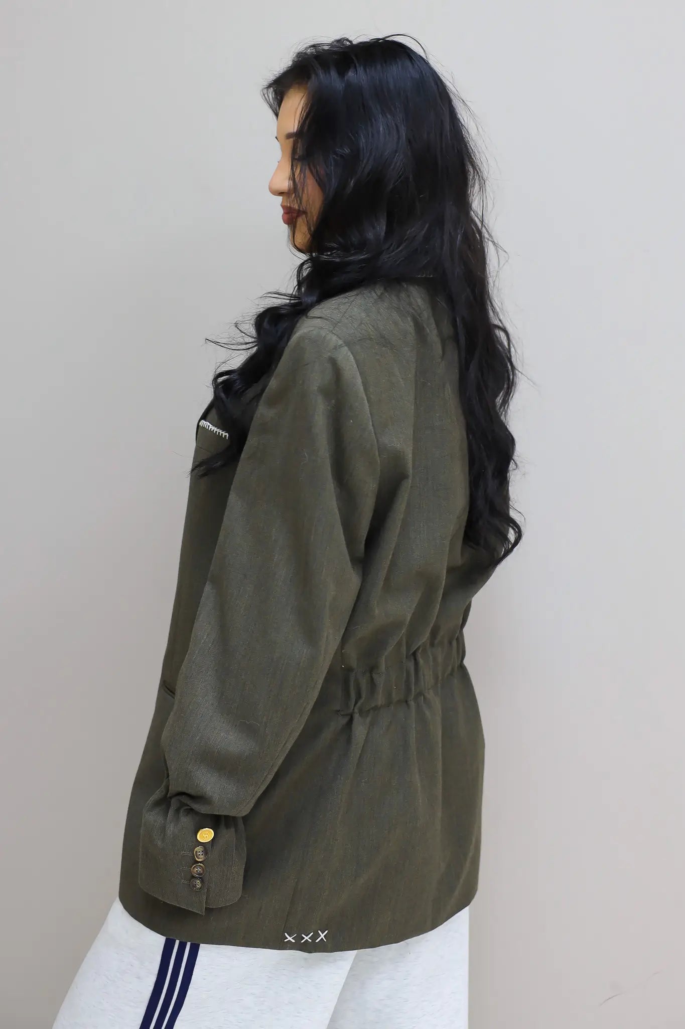 Atelier Series Reworked Blazer Khaki