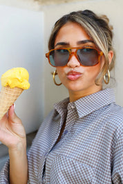 Steffie Zonnebril Caramel