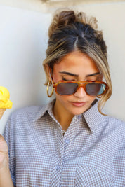 Steffie Zonnebril Caramel