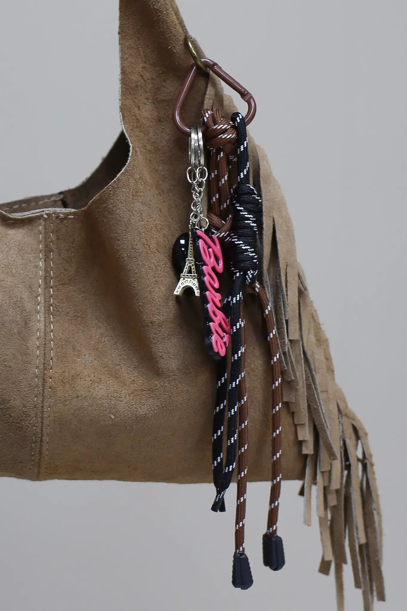 Sleutelhanger Barbie Bruin