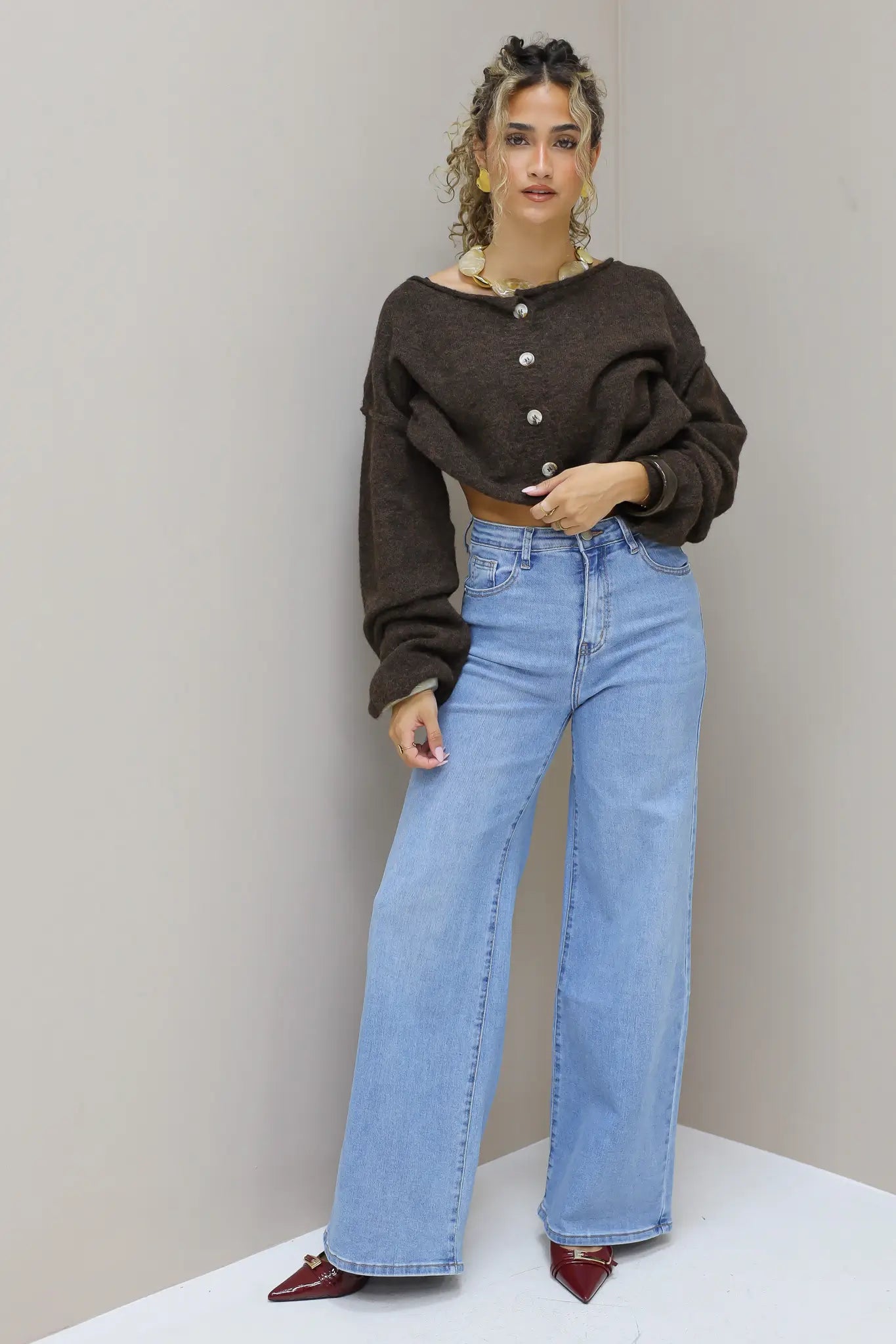 Wide Leg Jeans Redial 3206