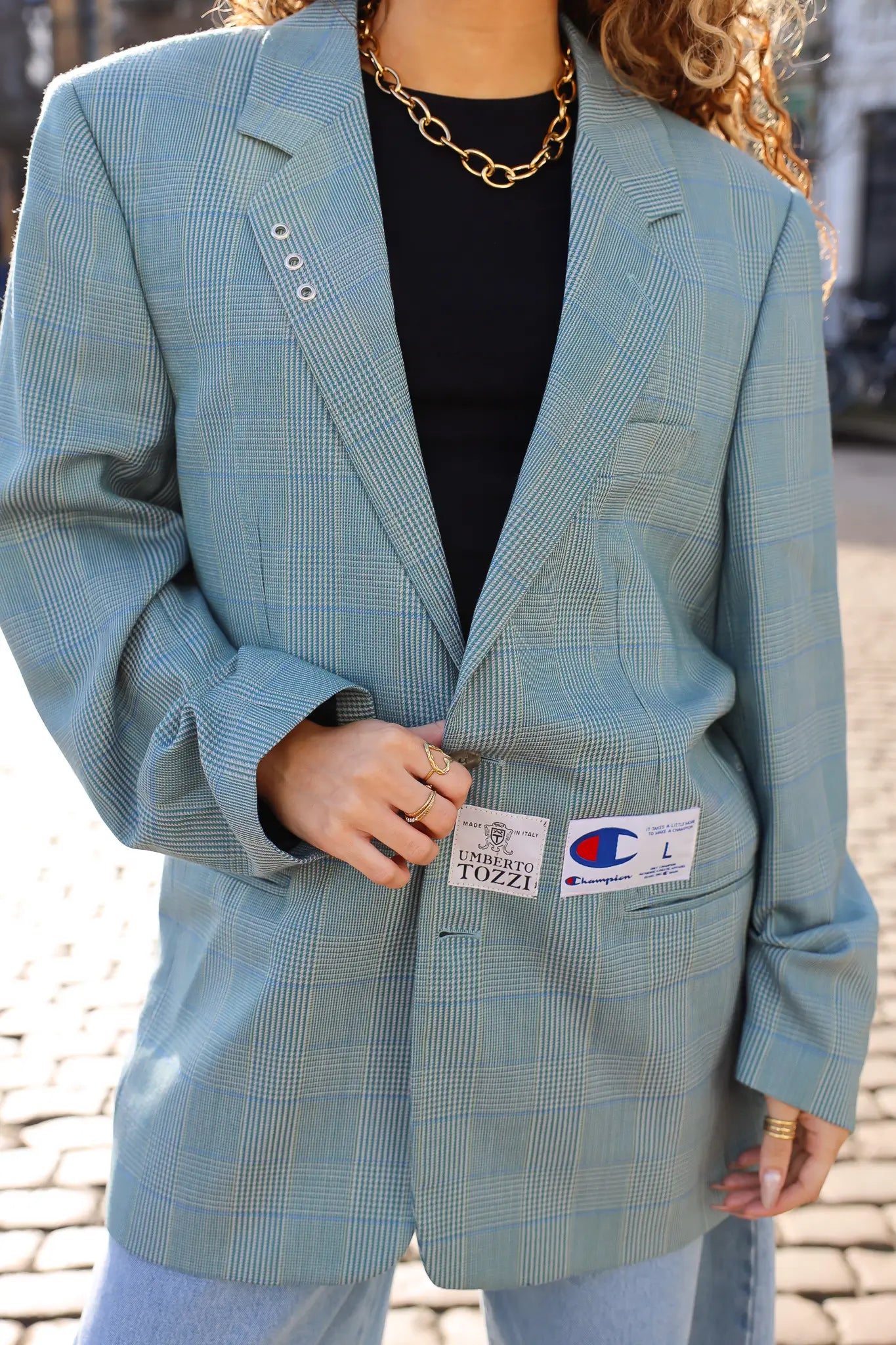 Atelier Series Reworked Blazer Blauw