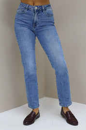 Mom Lang Model Stretch Redial Blauw 3215-2