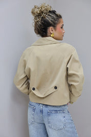 Trench Coat Oversized Fit Camel