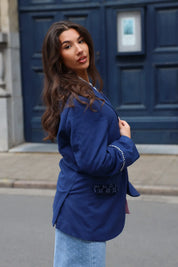 Atelier Series Reworked Blazer Kobalt Blauw
