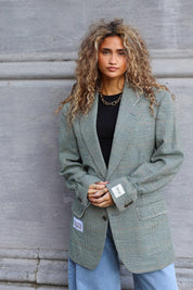 Atelier Series Reworked Blazer Groen