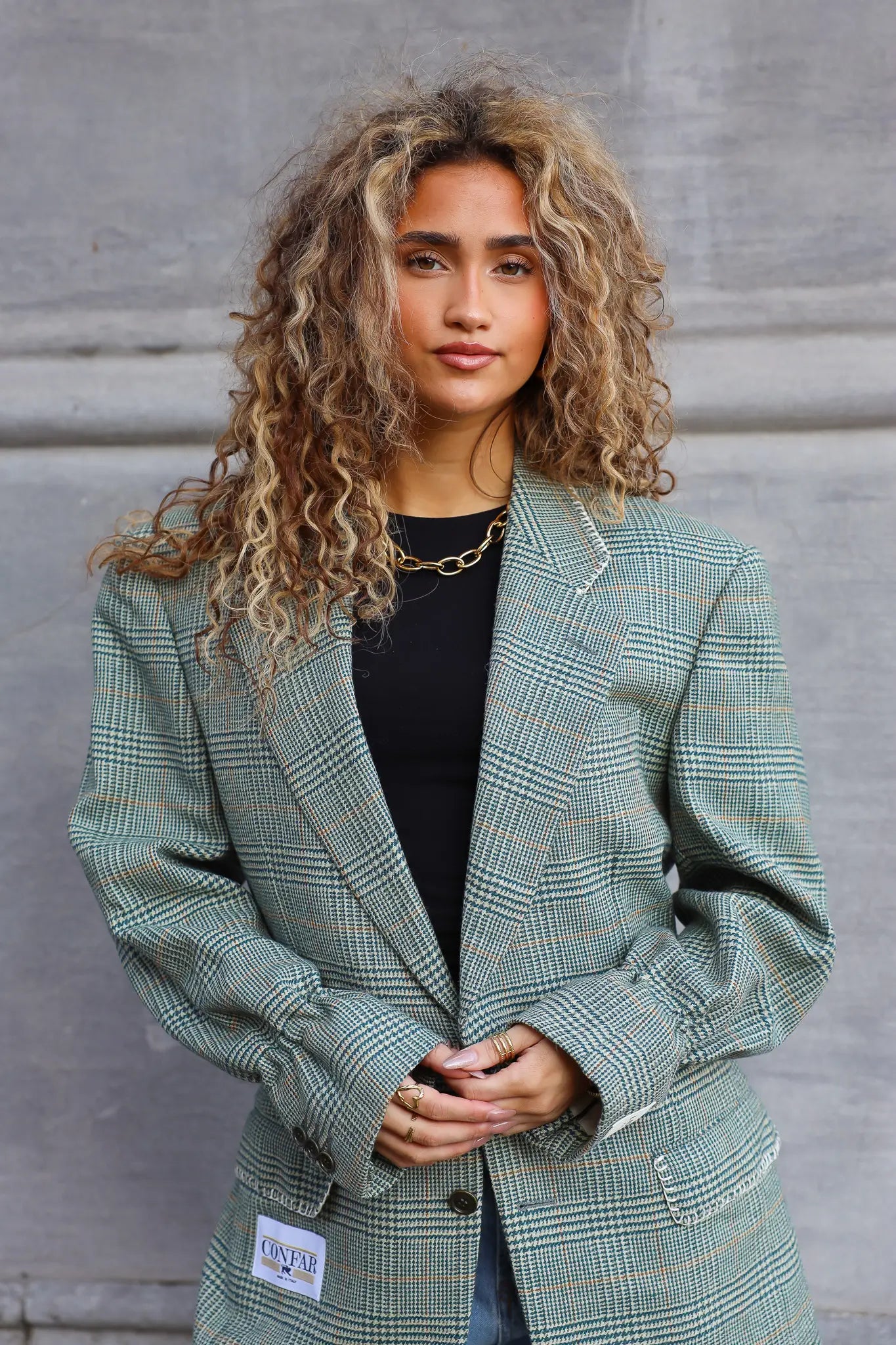 Atelier Series Reworked Blazer Groen