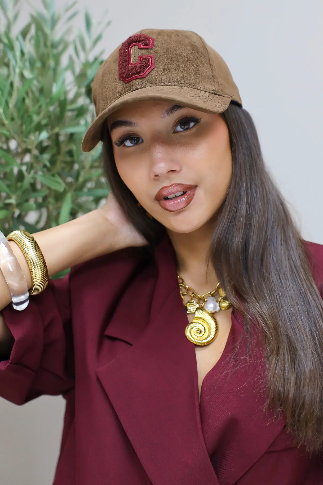 Pet C Suède Donker Bruin