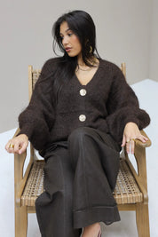 Vest Oversized Bruin