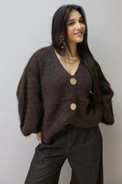 Vest Oversized Bruin