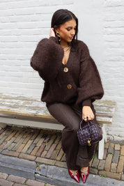 Vest Oversized Bruin