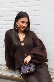 Vest Oversized Bruin