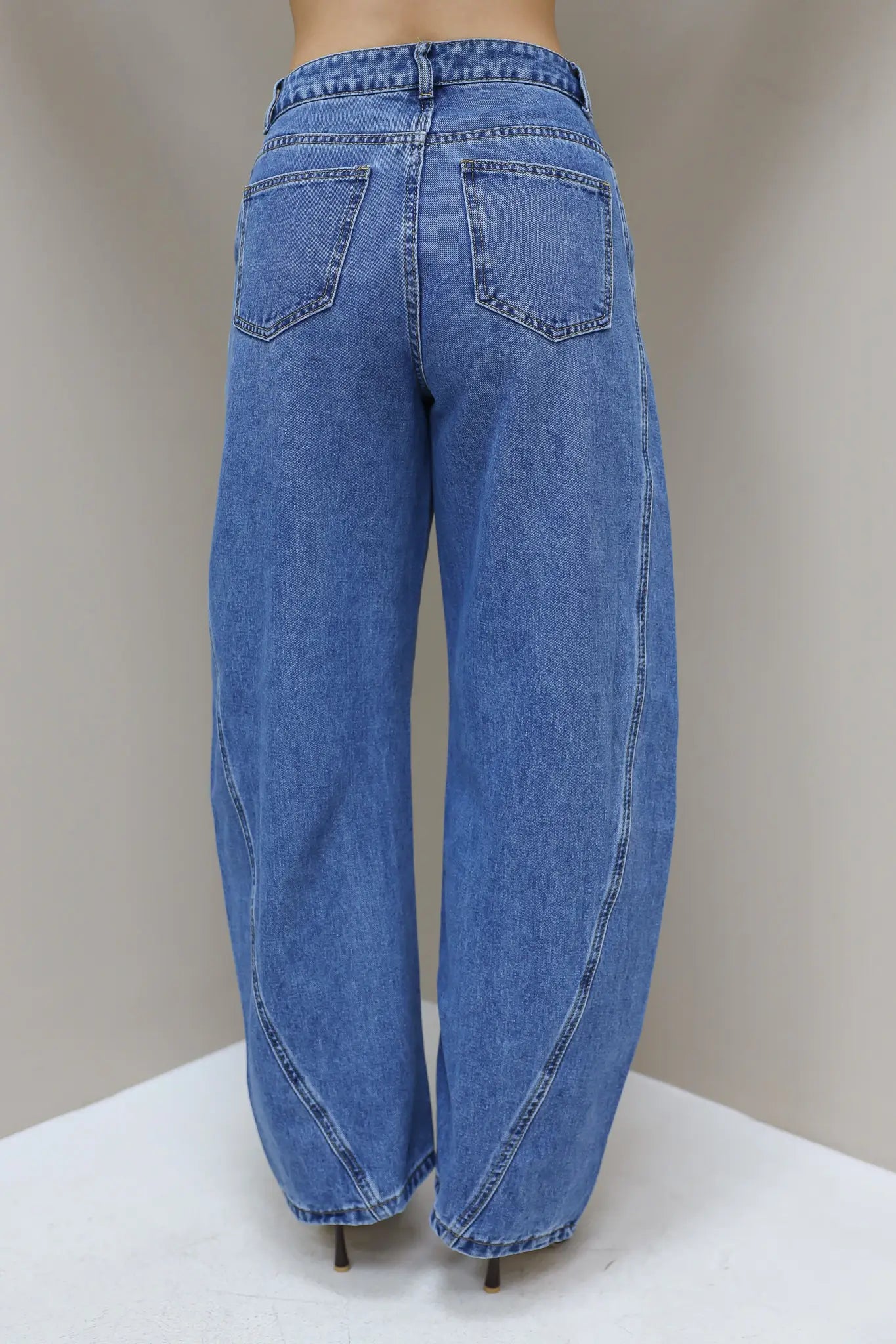 Ballon Jeans Blauw 8127