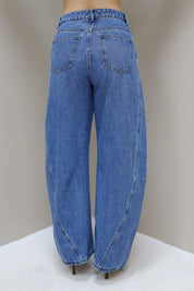 Ballon Jeans Blauw 8127