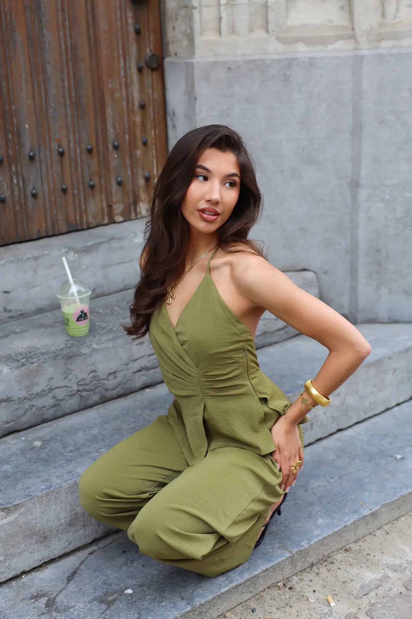 Jumpsuit Groen