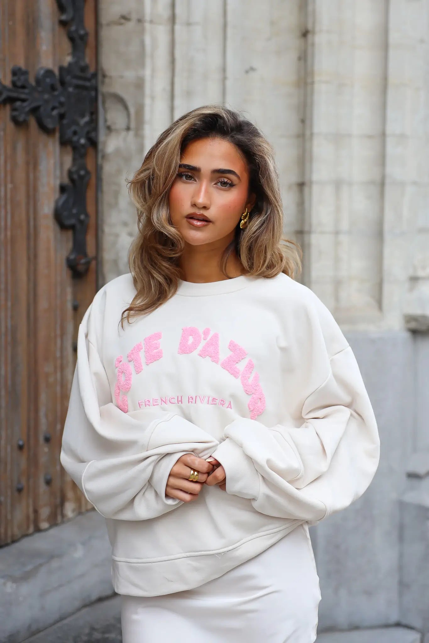 Sweater Côte D'azure Beige