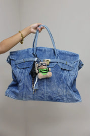 Weekend Tas Denim Blauw