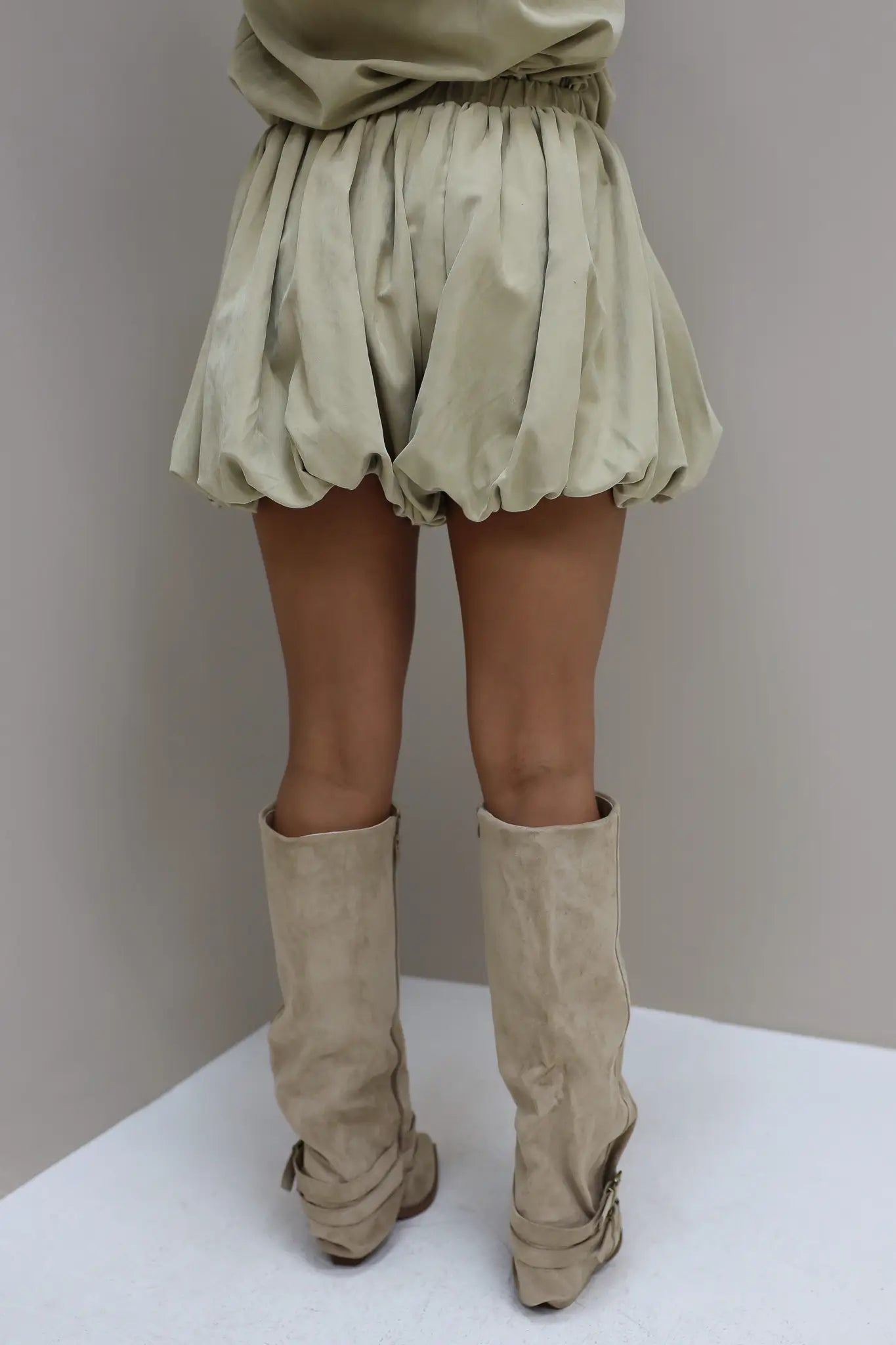 Ballon Skort Beige