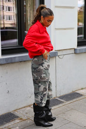 Cargo Camouflage Bermuda Khaki