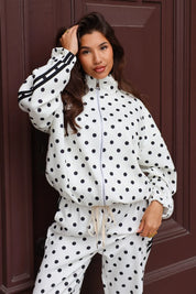 Vest Polka Dot Wit