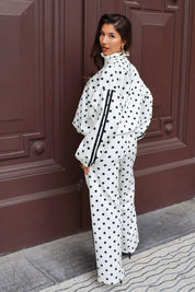 Vest Polka Dot Wit
