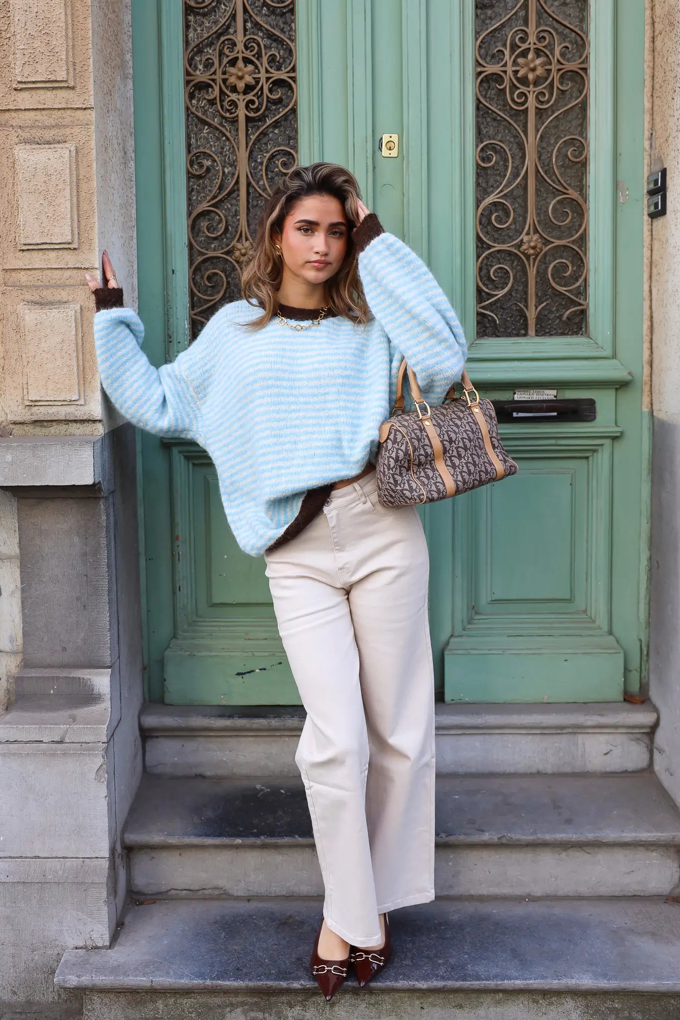Denim Jeans Beige