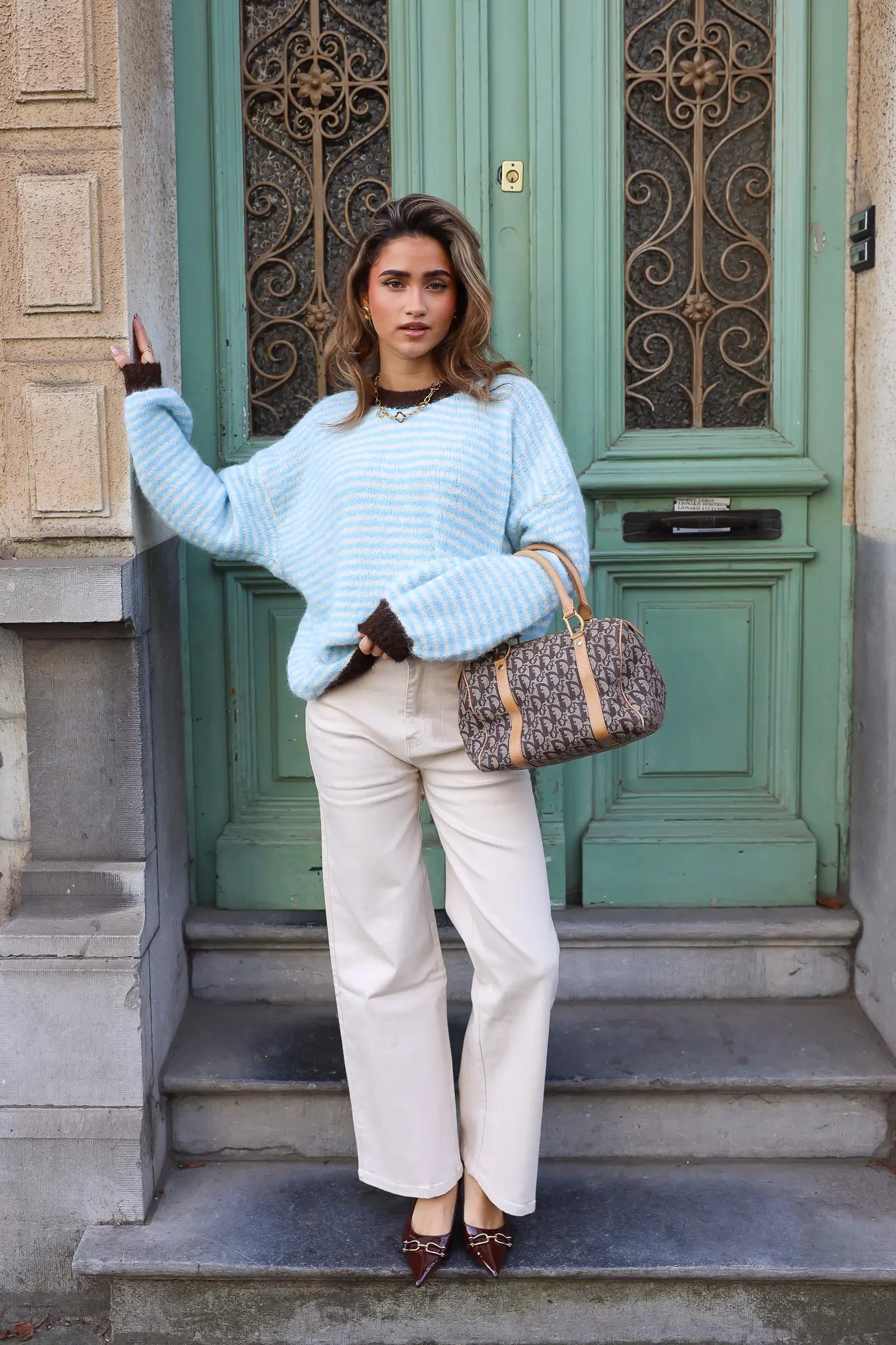 Denim Jeans Beige