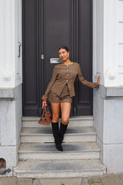 Short High Waist Bruin