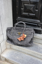 Weekend Tas Denim Donker Grijs