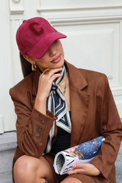 Pet C Suède Bordeaux