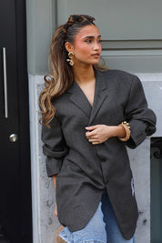 Atelier Series Reworked Designer Blazer Grijs