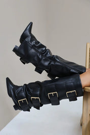 Laarzen Gespen Zwart