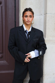 Atelier Series Reworked Designer Blazer Zwart