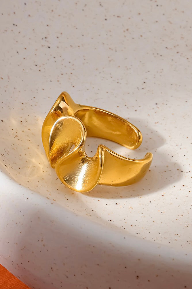 Ring Onregelmatige Vorm Goud