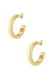 Oorbellen Dikke Hoops Goud