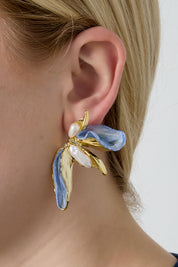 Oorbellen Luxurious Feels Blauw