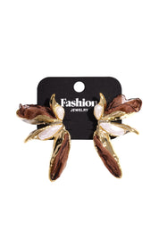 Oorbellen Luxurious Feels Bruin