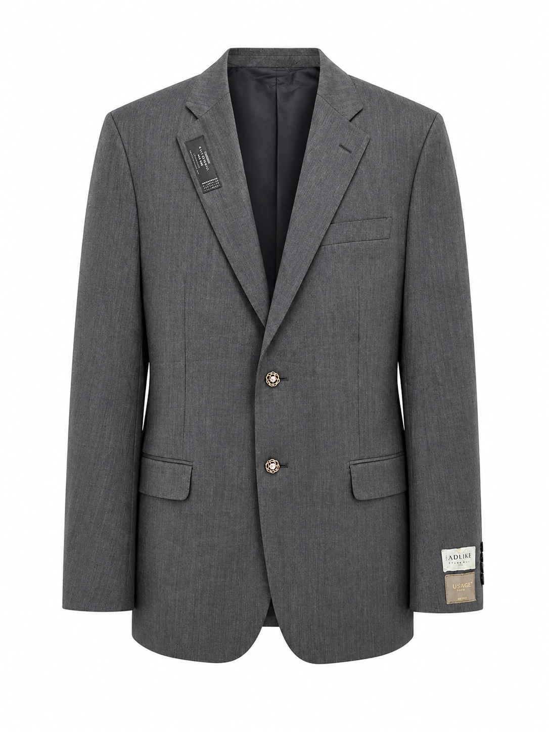 Atelier Series Reworked Designer Blazer Donker Grijs