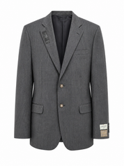 Atelier Series Reworked Designer Blazer Donker Grijs