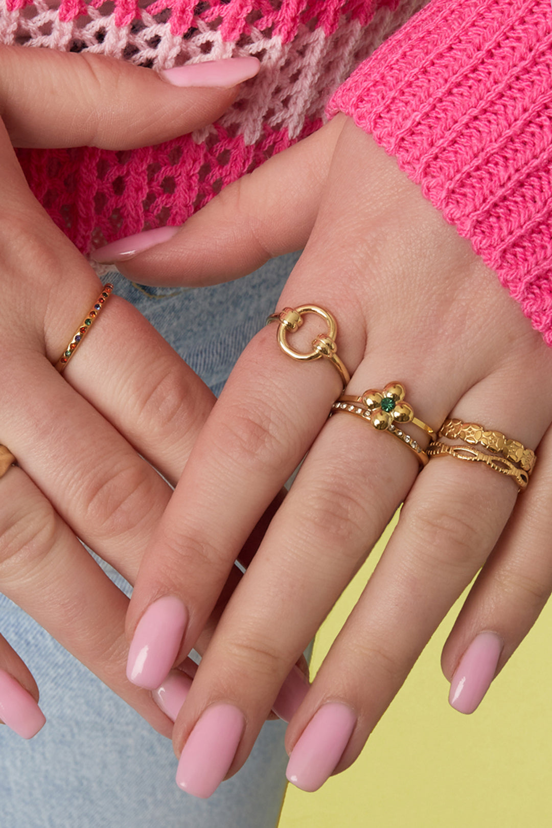 Ring Mini Cirkel Goud