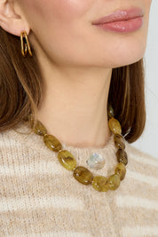 Ketting Kralen Groen