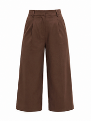 Culotte Pantalon Donker Bruin