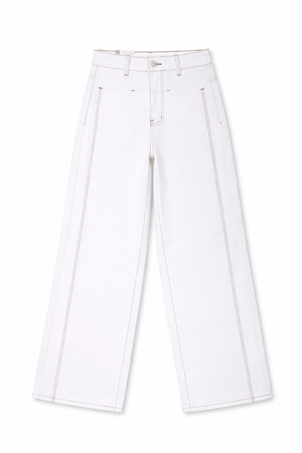 Jeans Wide Leg Stretch Wit 9207-7