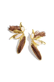 Oorbellen Luxurious Feels Bruin