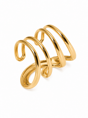 Ring Spiral Goud