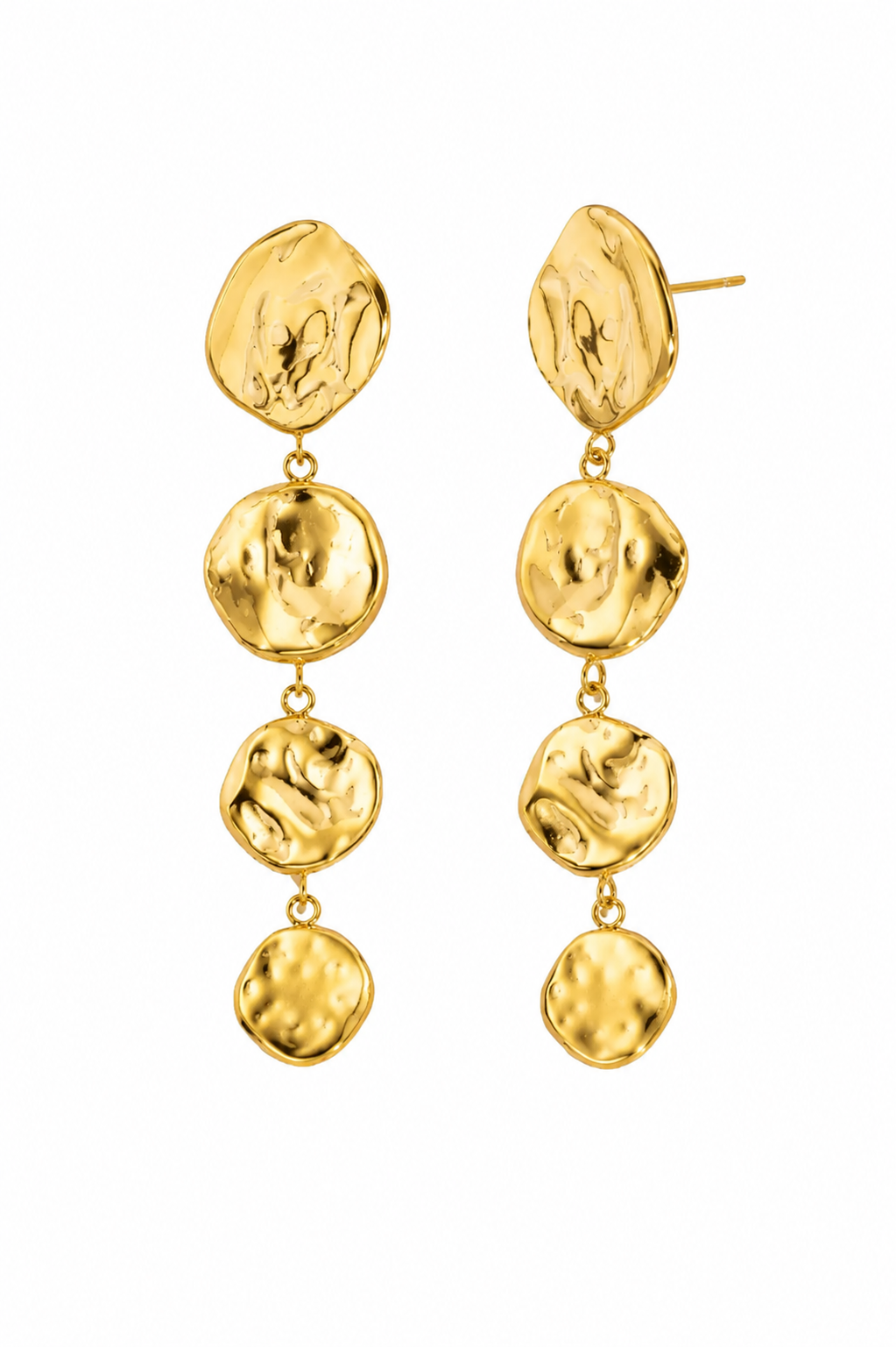 Oorbellen Isla Disc Goud