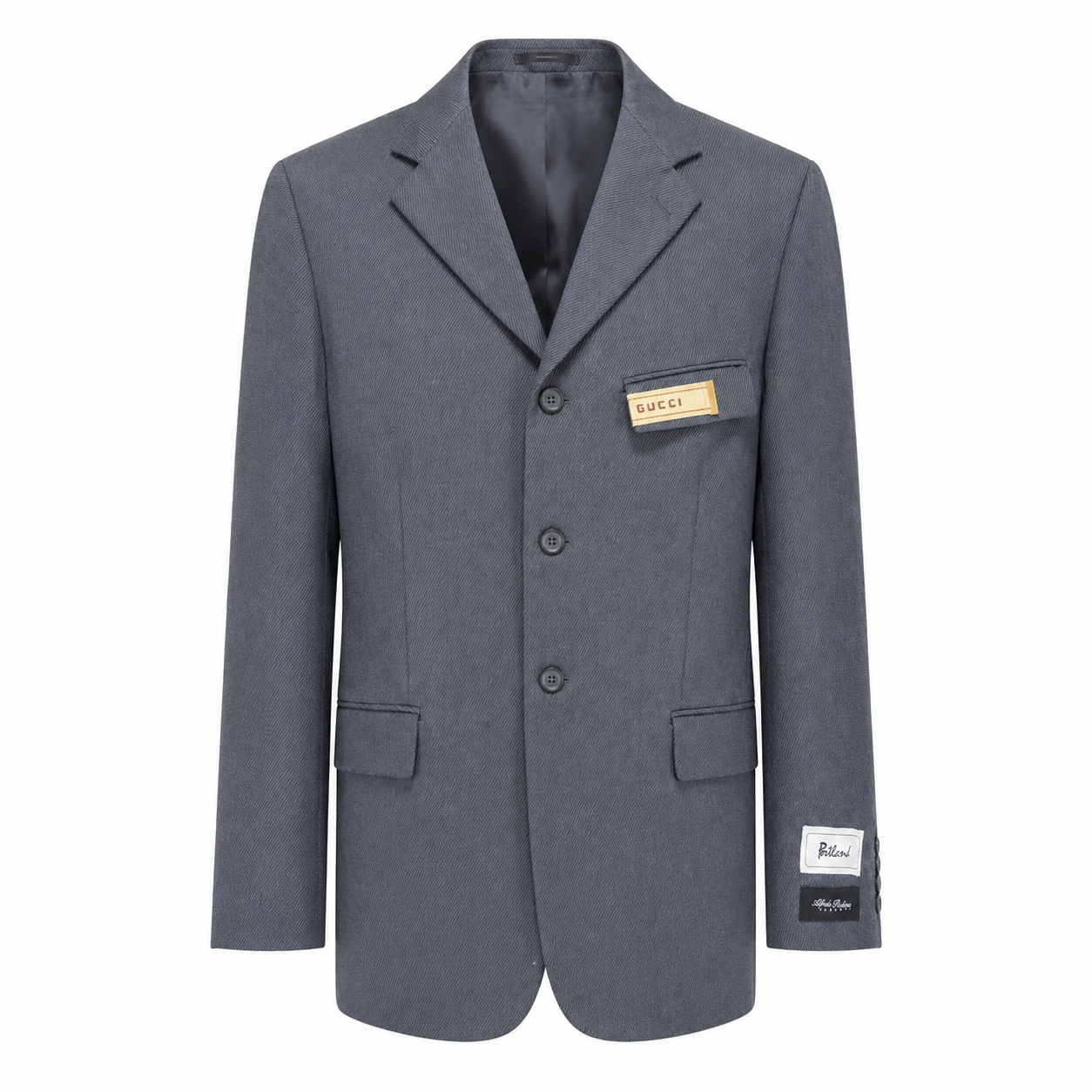 Atelier Series Reworked Blazer Designer Detail Grijs
