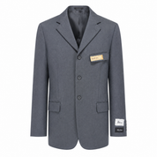 Atelier Series Reworked Blazer Designer Detail Grijs