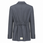 Atelier Series Reworked Blazer Designer Detail Grijs