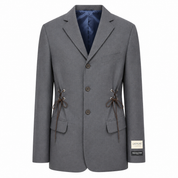 Atelier Series Reworked Blazer Veter Detail Grijs